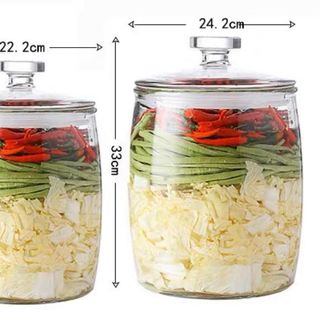 Lọ Thủy Tinh Bầu 2.5L (THÙNG 36C)