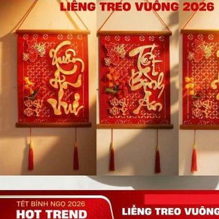 LIỄNG TREO TRANG TRÍ TẾT CÂU ĐỐI 2026