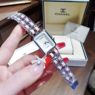 ĐỒNG HỒ NỮ CAO CẤP CHANEU PREMIERE DÂY XÍCH PHỐI DA BA MÀU