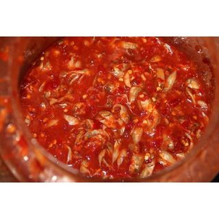 Mắm Cá Rò (Cá Giò)-450GR- Đặc Sản Miền Trung, nguyên vị ( mặn, hơi cay, khách cần thêm gia vị trước khi ăn)