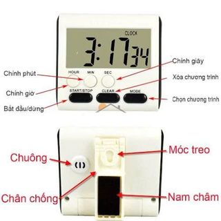ĐỒNG HỒ BẤM GIỜ ĐẾM NGƯỢC MINI