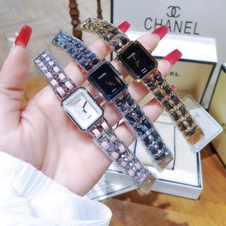 ĐỒNG HỒ NỮ CAO CẤP CHANEU PREMIERE DÂY XÍCH PHỐI DA BA MÀU
