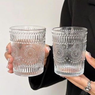 BỘ 6 LY THỦY TINH ĐỒNG TIỀN THẤP 300ML