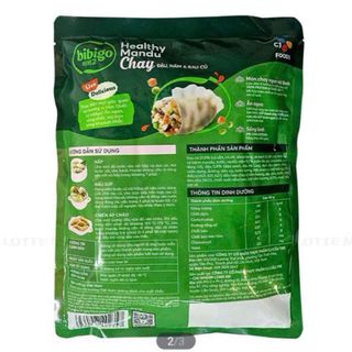 Mandu đậu nấm & rau củ 350g