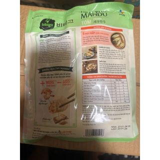 Bánh Xếp Hàn Quốc Healthy Nhân Tôm 300g date tháng 12/2026