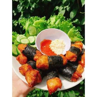 “ Thùng 12 gói “ GÀ CUỘN RONG BIỂN CP 1kg