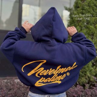 Áo Khoác Chất Nỉ Ngoại Mềm Mịn In Nổi Nevermore Polime - Thiết Kế Thời Thượng