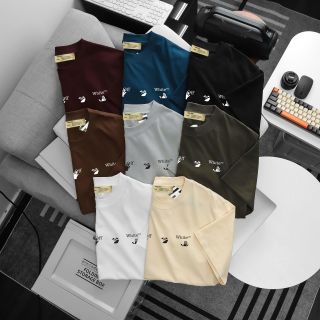 Áo thun nam. Chất vải cotton 2 chiều mịn mướt rượt không bai nhão hay xù lông