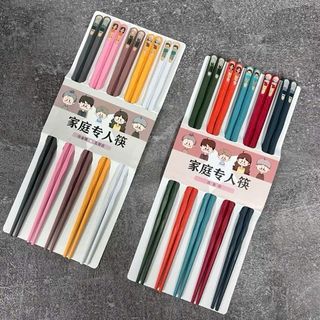 Set 5 đôi đũa ăn gia đình kiểu nhật