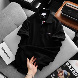 Mẫu áo polo basic, chất vải pique 2c xịn thiết kế trụ cổ 3 màu