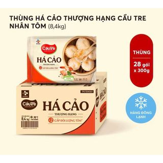 “ Thùng 28 gói “ Há cảo thượng hạng Cầu Tre gói 300g