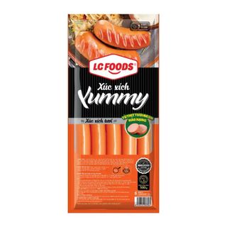 Xúc xích Yummy LC Foods 500g 10 cây