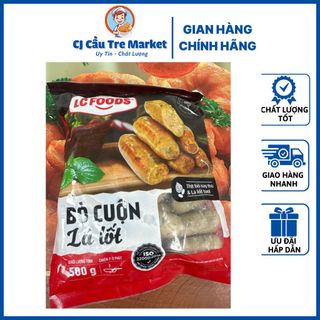 Bò cuộn lá lốt LC 500g mới chuẩn hàng ngon