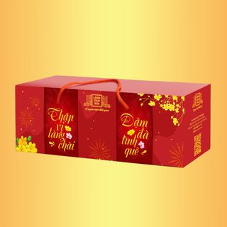 [Tặng bao lì xì] Hộp quà Thập Vị Làng Chài Xưa gồm 10 món nước chấm pha sẵn tiện lợi chuẩn công thức nhà hàng