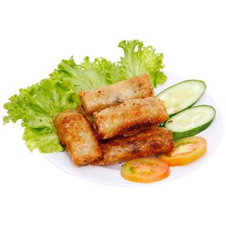 [ SHIP HOẢ TỐC HCM 2H ] Nem Rán Hà Nội Cầu Tre Đặc Biệt Hải Sản Bao bì mới (300g)