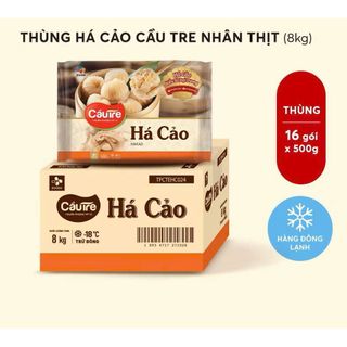 “ Thùng 16 gói “ Há cảo nhân thịt Cầu Tre gói 500g