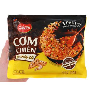 [ SHIP HOẢ TỐC HCM 2H ] Cơm Chiên CJ Cầu Tre Gà Cháy Tỏi 210g