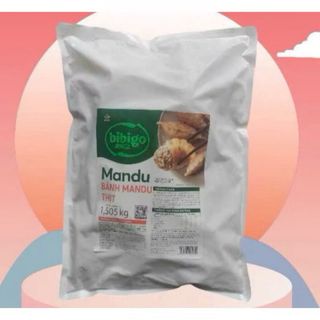 “ Thùng 6 gói “ Bánh Xếp Mandu Bibigo CJ Hàn Quốc nhân thịt 1,505kg gói từ 40-43 bánh