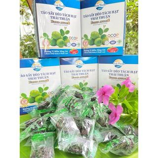 🌻Táo xanh sấy dẻo tách hạt Thái Thuận hộp giấy 250gr-Đặc sản Phan Ran.