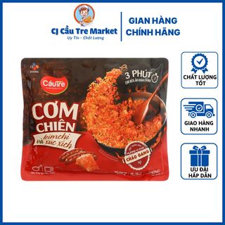 Cơm Chiên CJ Cầu Tre Kim Chi & Xúc Xích 210g