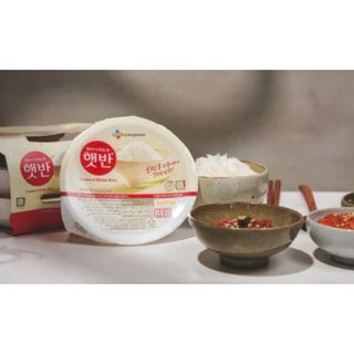 Cơm trắng ăn liền CJ Hàn Quốc lốc 210g x 3 hộp/ lốc hsd 20/07/2026