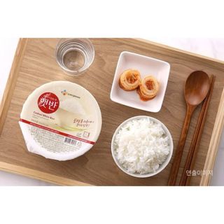 Cơm trắng ăn liền CJ Hàn Quốc lốc 210g x 3 hộp/ lốc hsd 20/07/2026