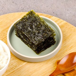 Thùng 12 lốc * 3 gói Rong biển ăn liền Bibigo Hàn Quốc vị truyền thống 4g (Lá kim 12 lốc = 36 gói)