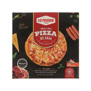Pizza hải sản - Xúc Xích - Bò Bằm LC food 140g