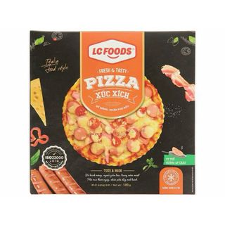 Pizza hải sản - Xúc Xích - Bò Bằm LC food 140g