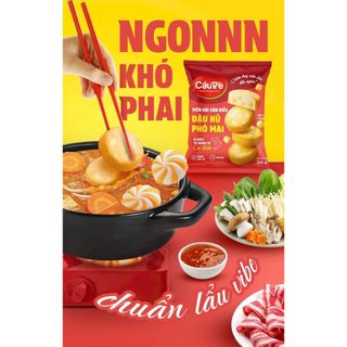 VIÊN HẢI SẢN KIỂU ĐẬU HŨ PHÔ MAI CẦU TRE GÓI 240G