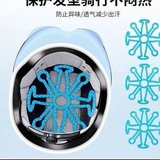 Miếng lót mũ bảo hiểm giữ độ phồng tóc