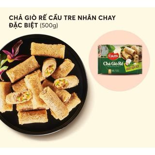 “Thùng 12 gói “Chả giò rế chay đặc biệt Cầu Tre 500g