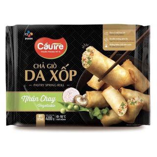 [ SHIP HOẢ TỐC HCM 2H ] Chả Giò Da Xốp Chay Cầu Tre 400g Chính Hãng