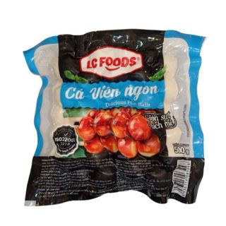Bò Viên ngon -Cá viên ngon- Tôm viên ngon LC Foods 500g 160 Viên