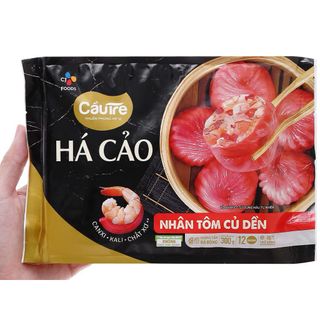Há cảo nhân tôm củ dền Cầu Tre khay 300g