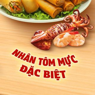 CHẢ GIÒ GIA ĐÌNH VỊ TÔM MỰC 400g