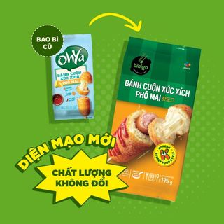 [ SHIP HOẢ TỐC HCM 2H ] Bánh Cuộn OHYA Xúc Xích Phô Mai 195G Đậm Vị