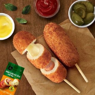 [ SHIP HOẢ TỐC HCM 2H ] Bánh Cuộn OHYA Xúc Xích Phô Mai 195G Đậm Vị