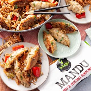 [ Ship hoả tốc 2H ] Bánh Xếp Mandu Bibigo Cj Hàn Quốc nhân Hải Sản 1,505kg