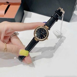ĐỒNG HỒ NỮ CAO CẤP SALVATHORE FERRAGAMO DÂY DA NHIỀU MÀU MẶT HOA VIỀN ĐÁ FULLBOX