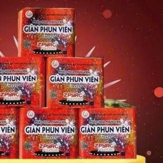 PHÁO HOA GIÀN PHUN VIÊN Z121 - D16x25 (T24)