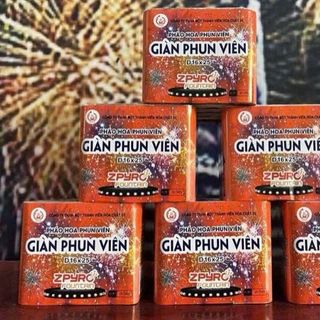PHÁO HOA GIÀN PHUN VIÊN Z121 - D16x25 (T24)