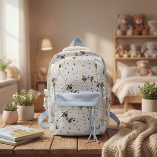 BALO ĐI HỌC NỮ HỌA TIẾT CÚN DỄ THƯƠNG, ĐÁNG YÊU & GỌN GÀNG A208 - PIPI STORE