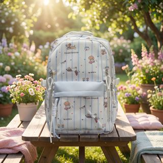 BALO ĐI HỌC NỮ HỌA TIẾT CÚN DỄ THƯƠNG, ĐÁNG YÊU & GỌN GÀNG A208 - PIPI STORE