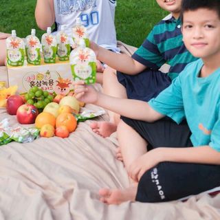 Nước hồng sâm nhung hươu pang pang hộp 10 gói x 80ml