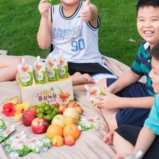 Nước hồng sâm nhung hươu pang pang hộp 10 gói x 80ml