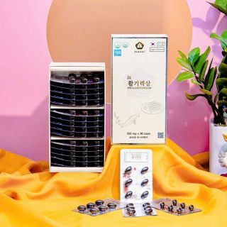 Viên thiên sâm trứng cá tầm hộp 180 viên