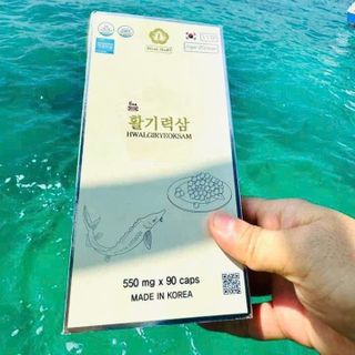 Viên thiên sâm trứng cá tầm hộp 180 viên