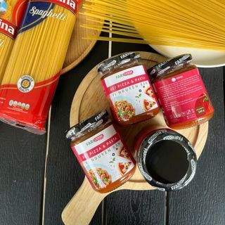 XỐT PIZZA & PASTA VỊ NGUYÊN BẢN NHÃN HIỆU FARICOOK (LỌ 240G)