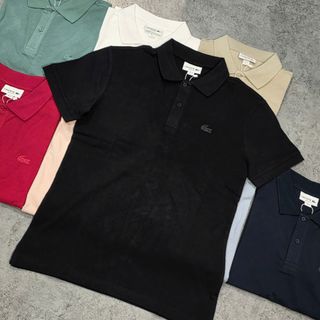 POLO BACIS NAM, chất vải cá sấu mềm pha thun lạnh - mềm mát - co giãn